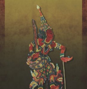 21.10.30 吉兰丹州博物藏之罗什曼那（laksamana）皮影戏偶（摘自网络）