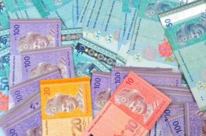 Malaysia Ringgit Note Background